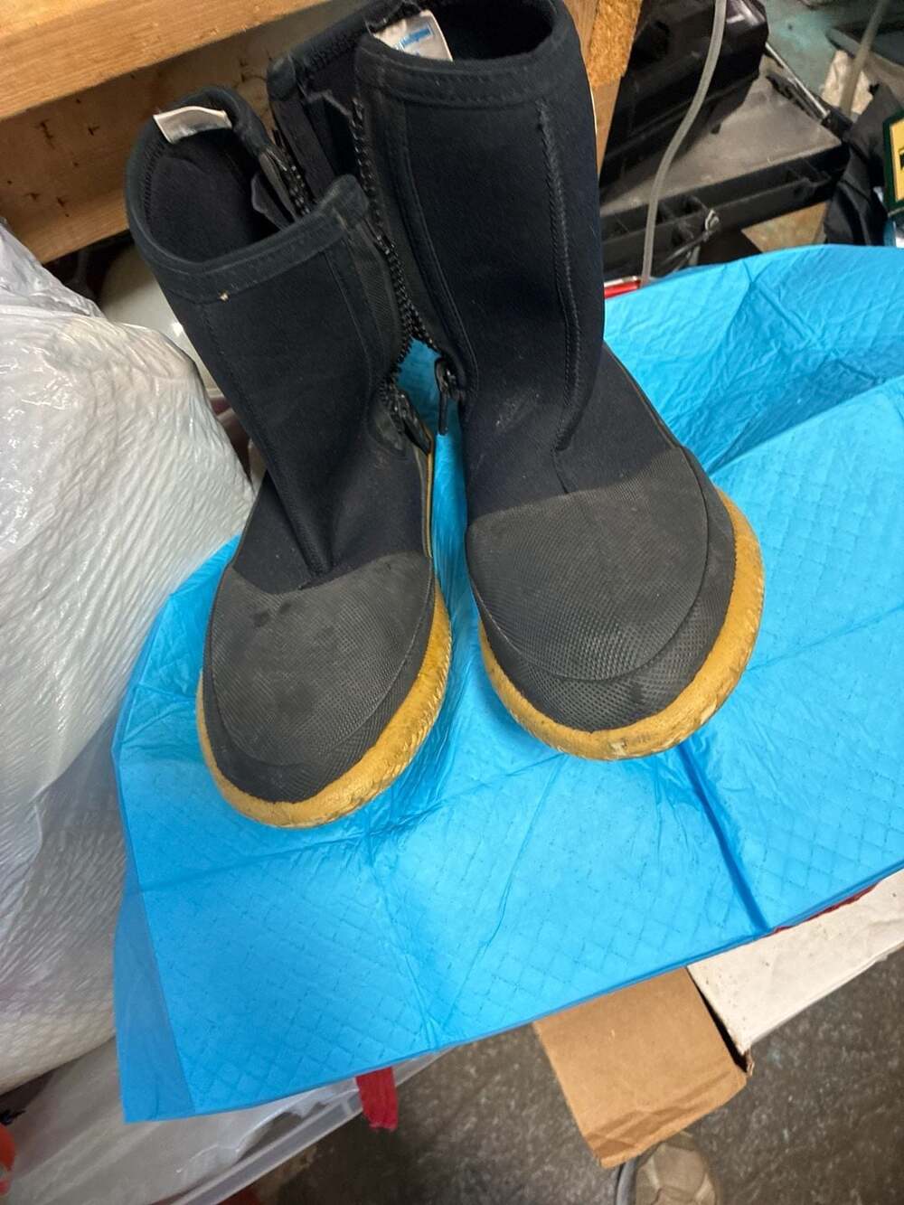 Hodgman Neoprene Wading Boots with Zipper Size 12
